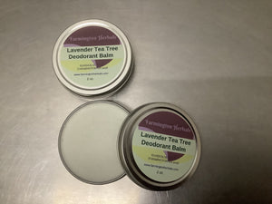 tea tree and lavender balm Lavender Tea Tree Deodorant Balm
