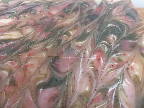 Watermelon Mountain Mint Soap